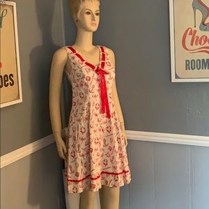 Hell Bunny sailor dress with Pockets! L